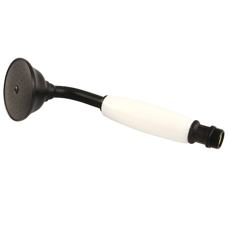 Kingston Brass K105A0 Victorian Hand Shower Head, Matte Black K105A0